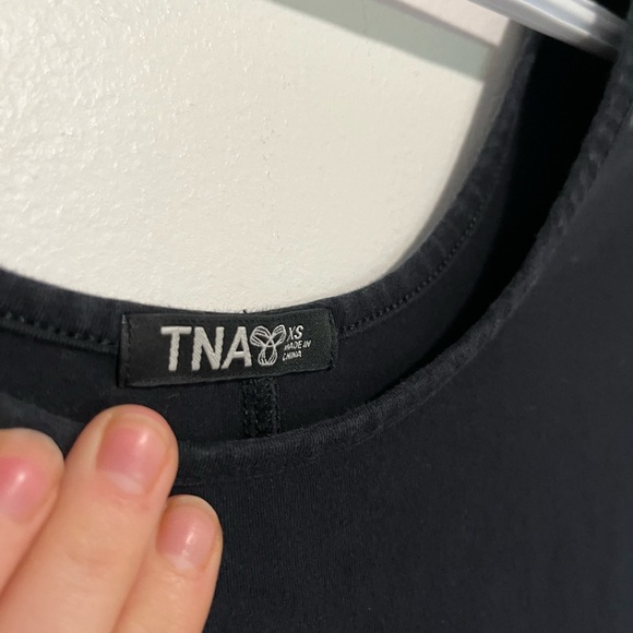 Tna bodycon mini dress scoop neck - Picture 4 of 4